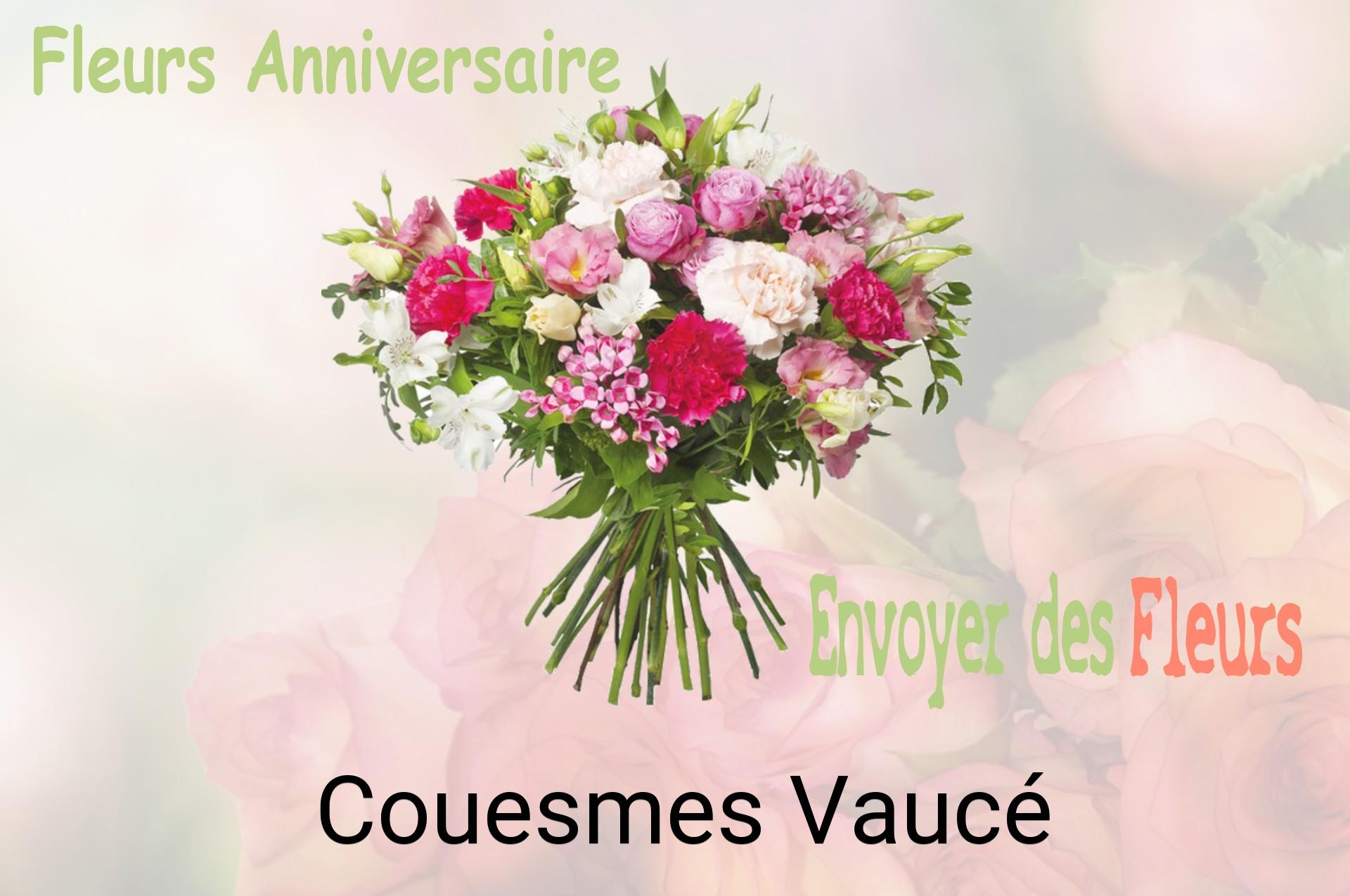 Bouquet de fleurs d’anniversaire livré à Couesmes-Vaucé