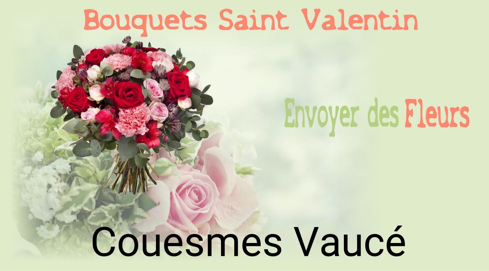 Roses de Saint-Valentin livrées à Couesmes-Vaucé